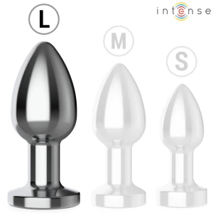 INTENSE - PLUG ANAL 10 VIBRATIONS MÃTAL AVEC TÃLÃCOMMANDE L